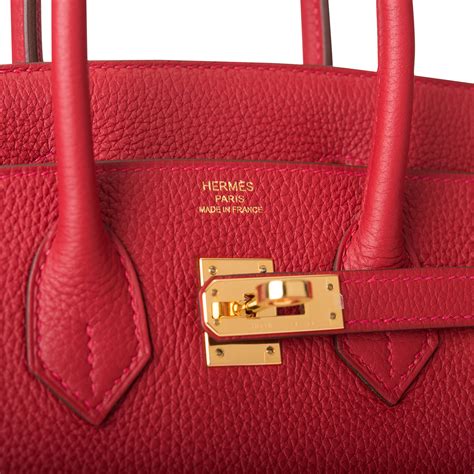 hermes rouge vif.